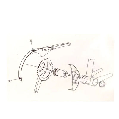 Grandinės apsauga SKS Chainblade, 42-44T