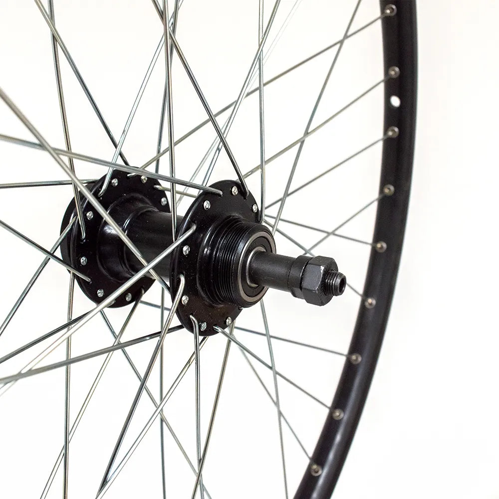 Galinis ratas 26" SUNSTART, d-brake 6B, 36H, užsukamas žv. blok., QR