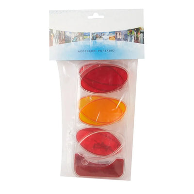 Dviračio laikiklio plastikinių lempų komplektas Peruzzo universalus