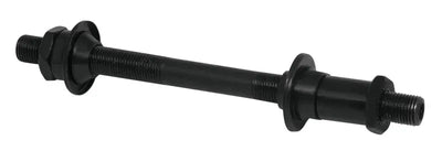 Galinė juoda ašis 140x9.5mm, greito atjungimo