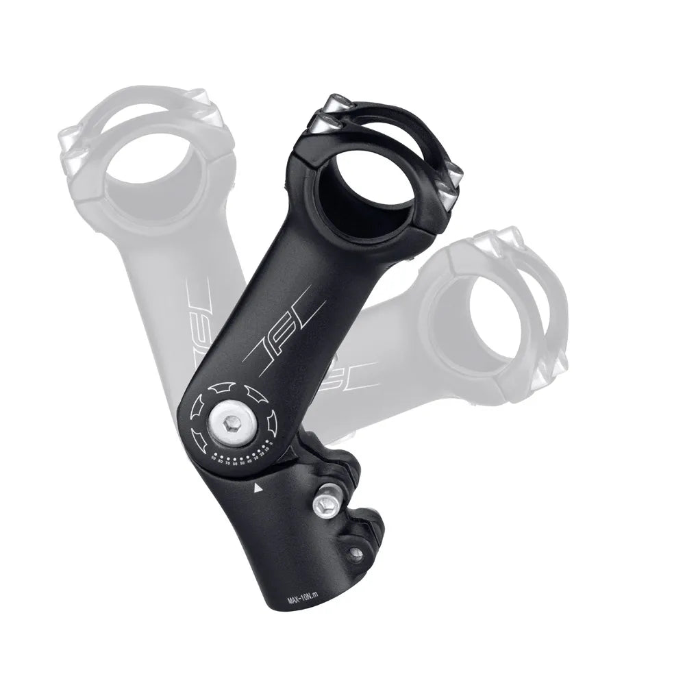 Vairo iškyša reguliuojama FORCE S6.3 31,8/90mm (juoda)