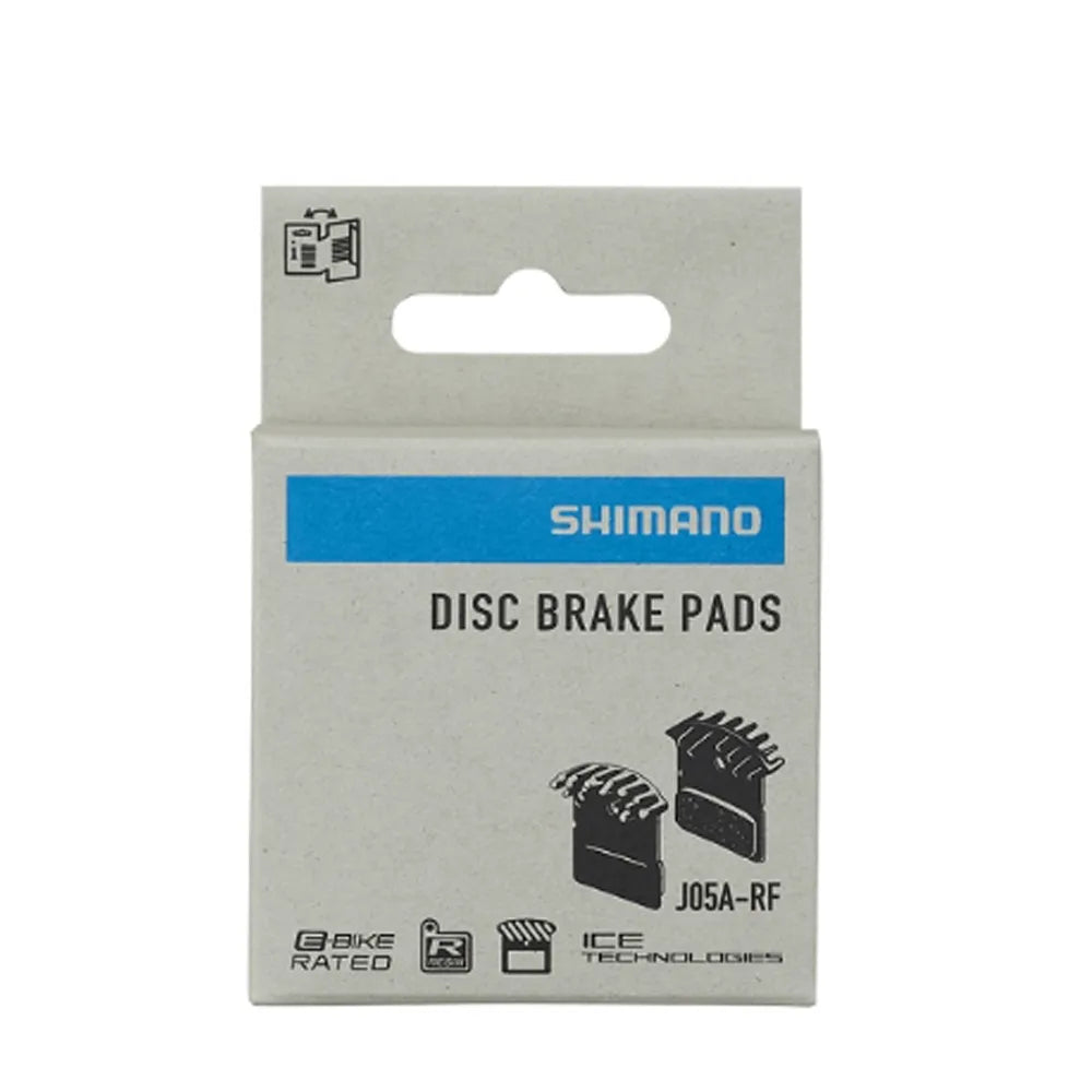 Stabdžių kaladėlės Shimano J05A-RF Resin su aušintuvu
