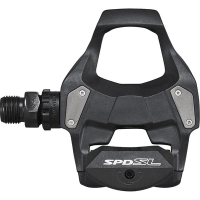 Pedalai SHIMANO RS500 su plokštelėmis (juodi)