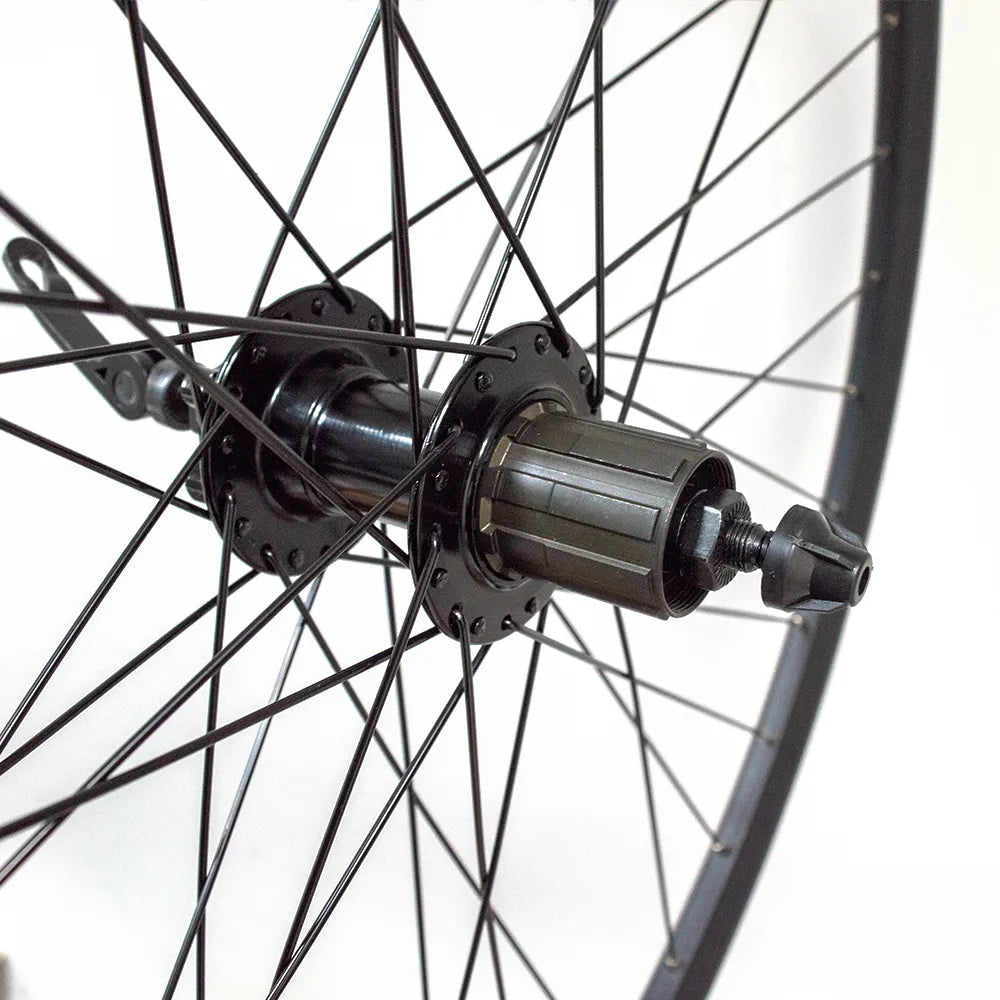 Galinis ratas 28/29" SUNSTART, d-brake 6B, 36H, kasetė, QR