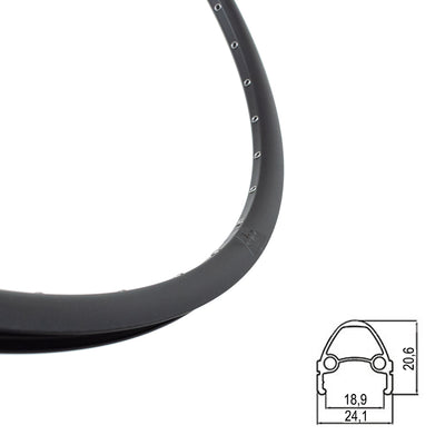 Ratlankis ZLA-025 27,5" // diskiniams, 36H, kniedytas, dvigubas