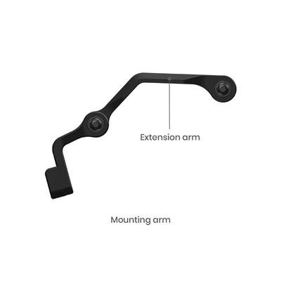 Priekinio žibinto laikiklis/adapteris Magicshine FORKIX - Mount for Brompton Folding Bikes // GoPro mount
