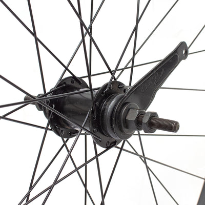 Galinis ratas ZLA-019 28/29" // kojinis stabdis/V-Brake, 28H, veržlės, kniedytas, dvigubas, aliuminis