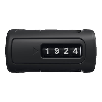 Spyna ABUS BORDO™ Combo 6000C/90 Black SH // sulankstoma, 90 cm (juoda)