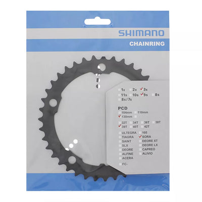Priekinė žvaigždė Shimano Sora 3503 39T-D