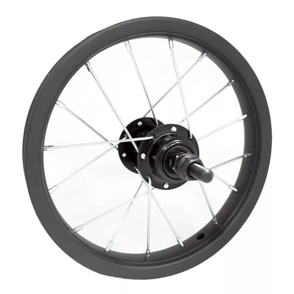 Priekinis ratas 12" v-brake 16H, veržlė