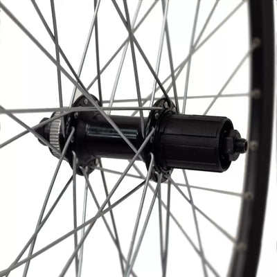 Galinis ratas 27,5" d-brake CL, 36H, kasetė, QR