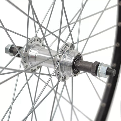 Galinis ratas Dynamic 26" // V-Brake, 36H, užsukamas žvaigždžių blokas, veržlė, aliuminis, dvigubas