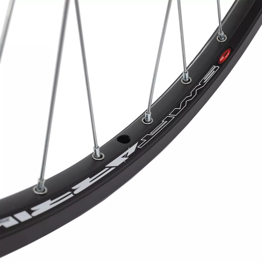 Galinis ratas J19SB 26" // diskiniams 6 varžtų, 36H, užsukamas žvaigždžių blokas, greitveržlė, aliuminis