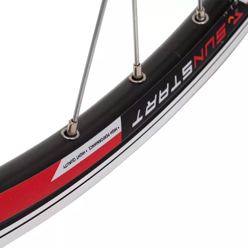 Galinis ratas SUNSTART 26" // V-brake, 36H, užsukamam žvaigždžių blokui, QR, aliuminis