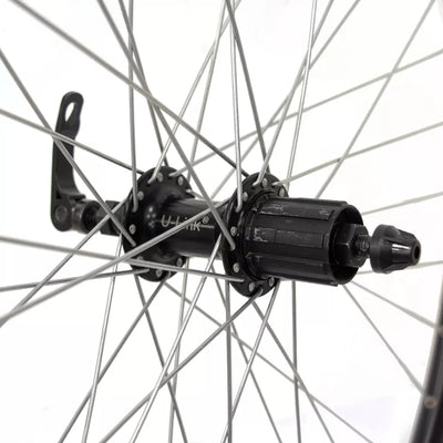 Galinis ratas SUNSTART 28/29" // V-Brake, 36H, kasetė, greitveržlė / QR, aliuminis