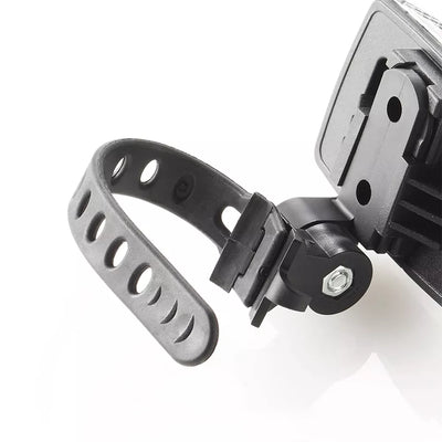 Atšvaitas su laikikliu Fischer // visiems vairo dydžiams (baltas)