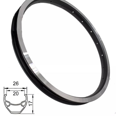 Ratlankis 16" SUNSTART HL20, v-brake, 20H, dvigubas