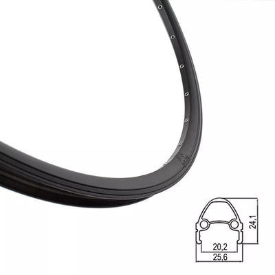 Ratlankis ZLA-019 28" // V-Brake stabdžiams, 36H, kniedytas, dvigubas