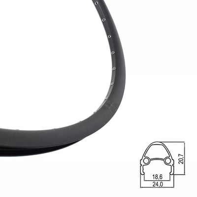 Ratlankis ZLA-025 28" // diskiniams, 32H, kniedytas, dvigubas