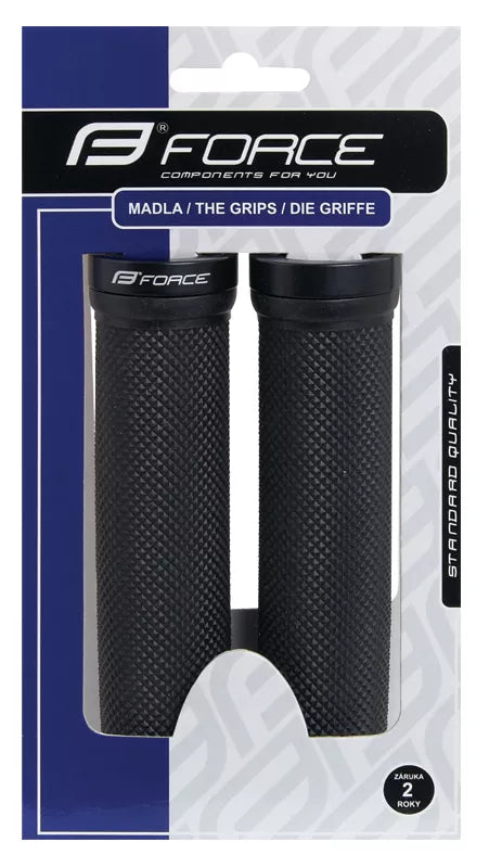 Rankenos FORCE (guminės, juodos)