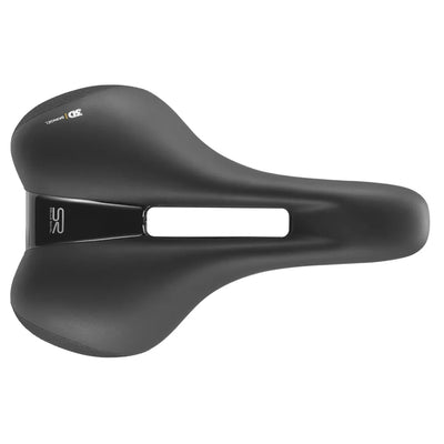 Balnelis Selle Royal Ellipse Moderate RVL 3D Skingel // 276 x 180 mm (juodas)