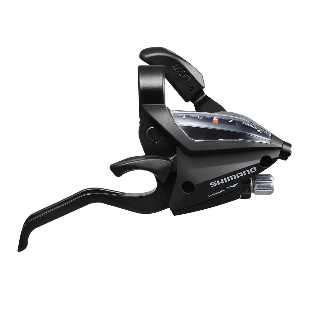 Pavarų/stabdžių rankenėlė Shimano ST-EF500 // 7 pavarų, dešinė, EZ Fire Plus