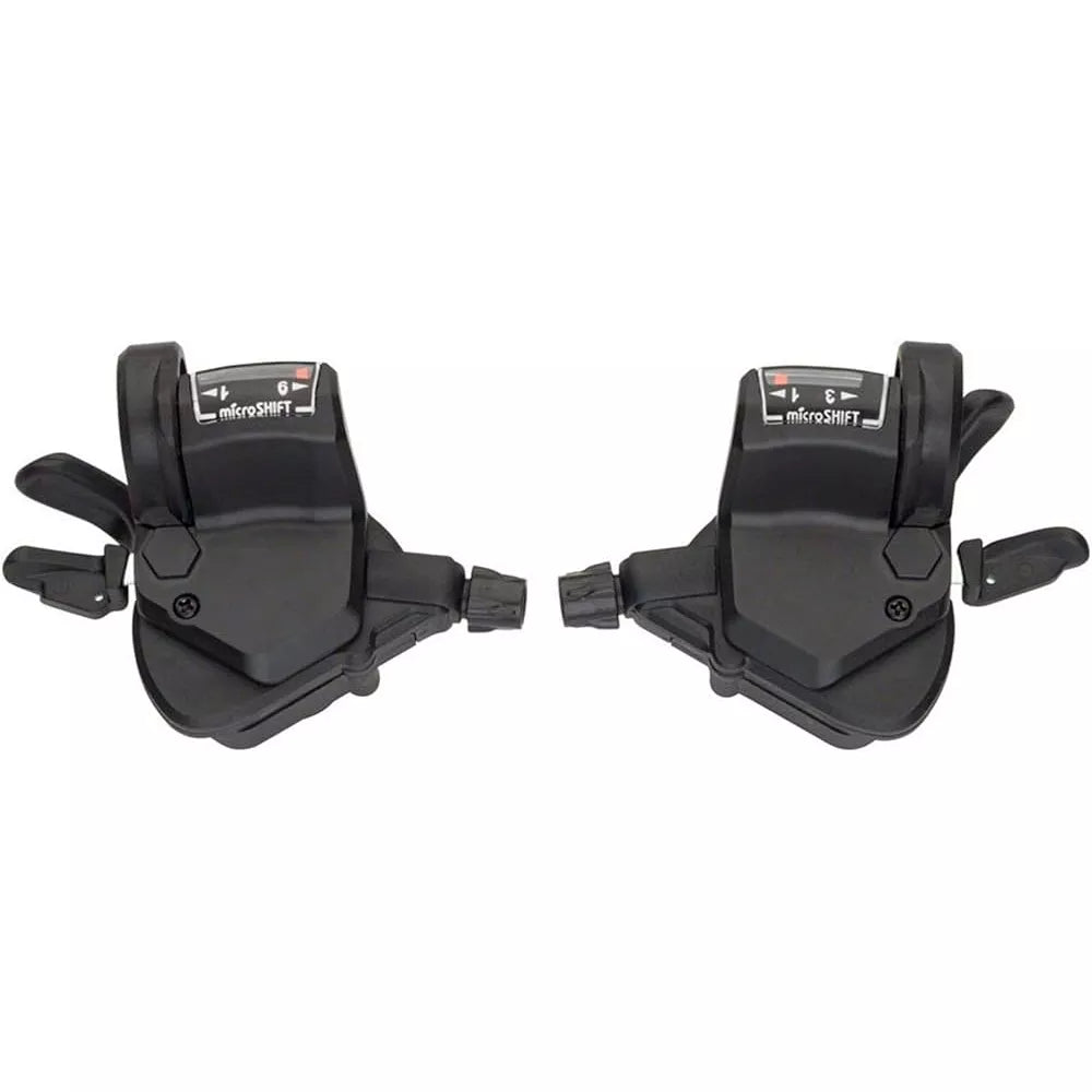 Pavarų rankenėlių komplektas MICROSHIFT TS39, 3x9 pavarų