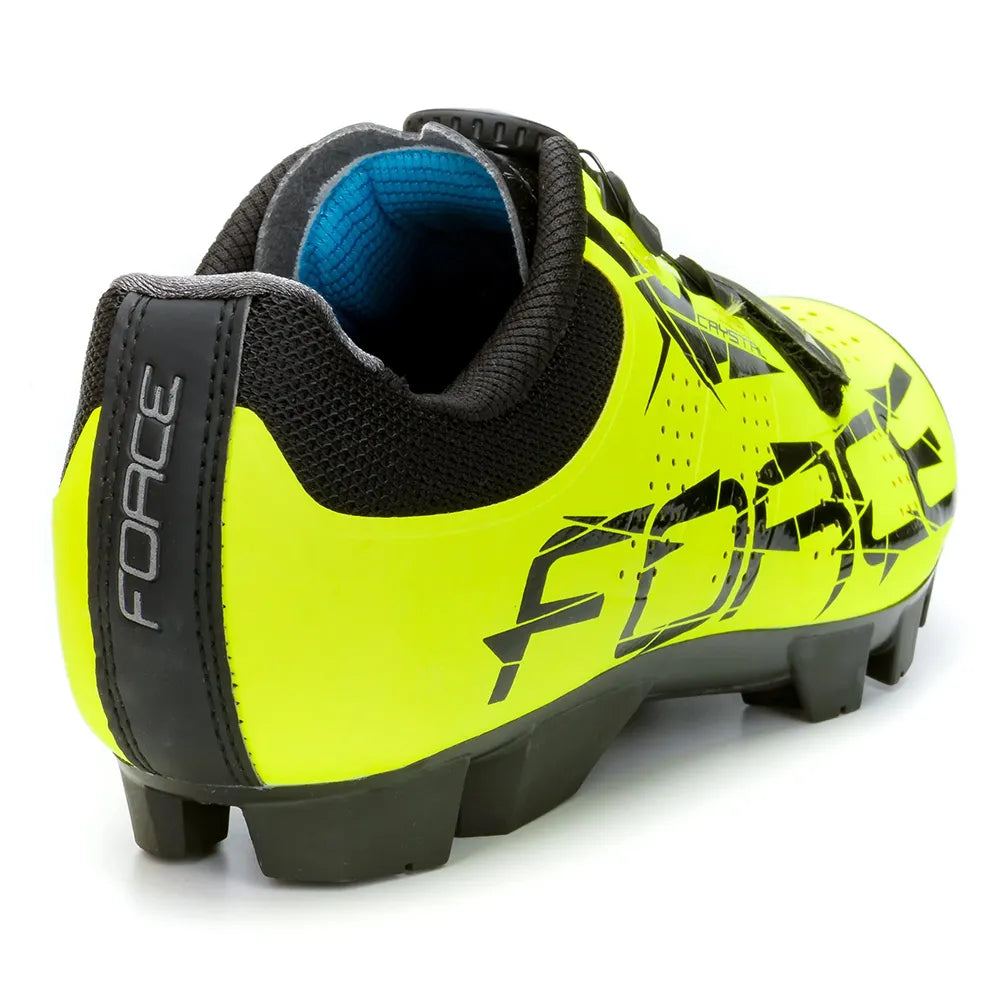 Batai FORCE MTB Crystal // dydis: 42, Clip-In, MTB (fluorescentinė)