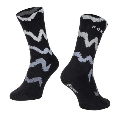 Kojinės FORCE Endure // dydis: L-XL (42-46) (juoda/pilka)