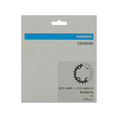 Priekinė žvaigždė Shimano CUES FC-U6000-2 / FC-U6000-2B // 22T, B.C.D.: 64 mm