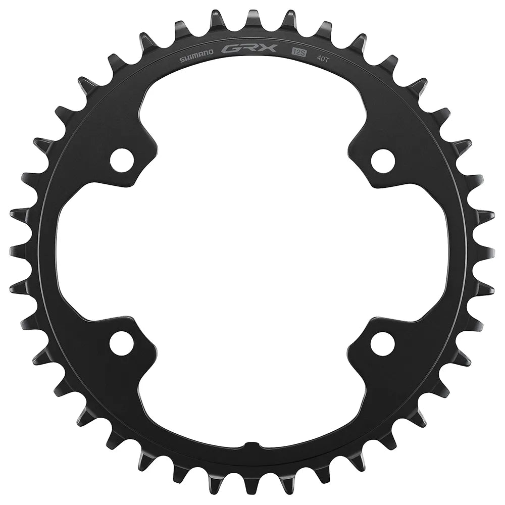 Priekinė žvaigždė Shimano GRX FC-RX610-1 // 1x12-speed, 40T, B.C.D.: 110 mm