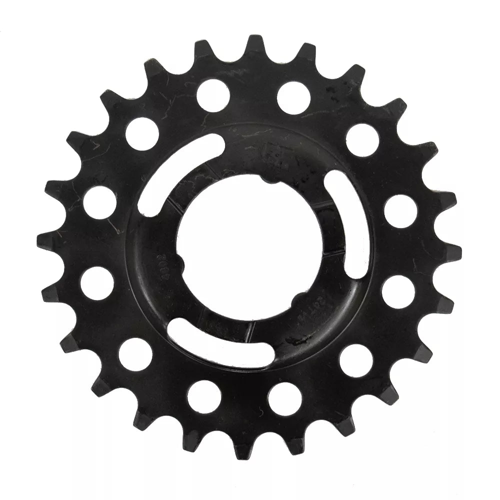 Žvaigždė priekinė SRAM 24T // 1/2", plieninė (juoda)