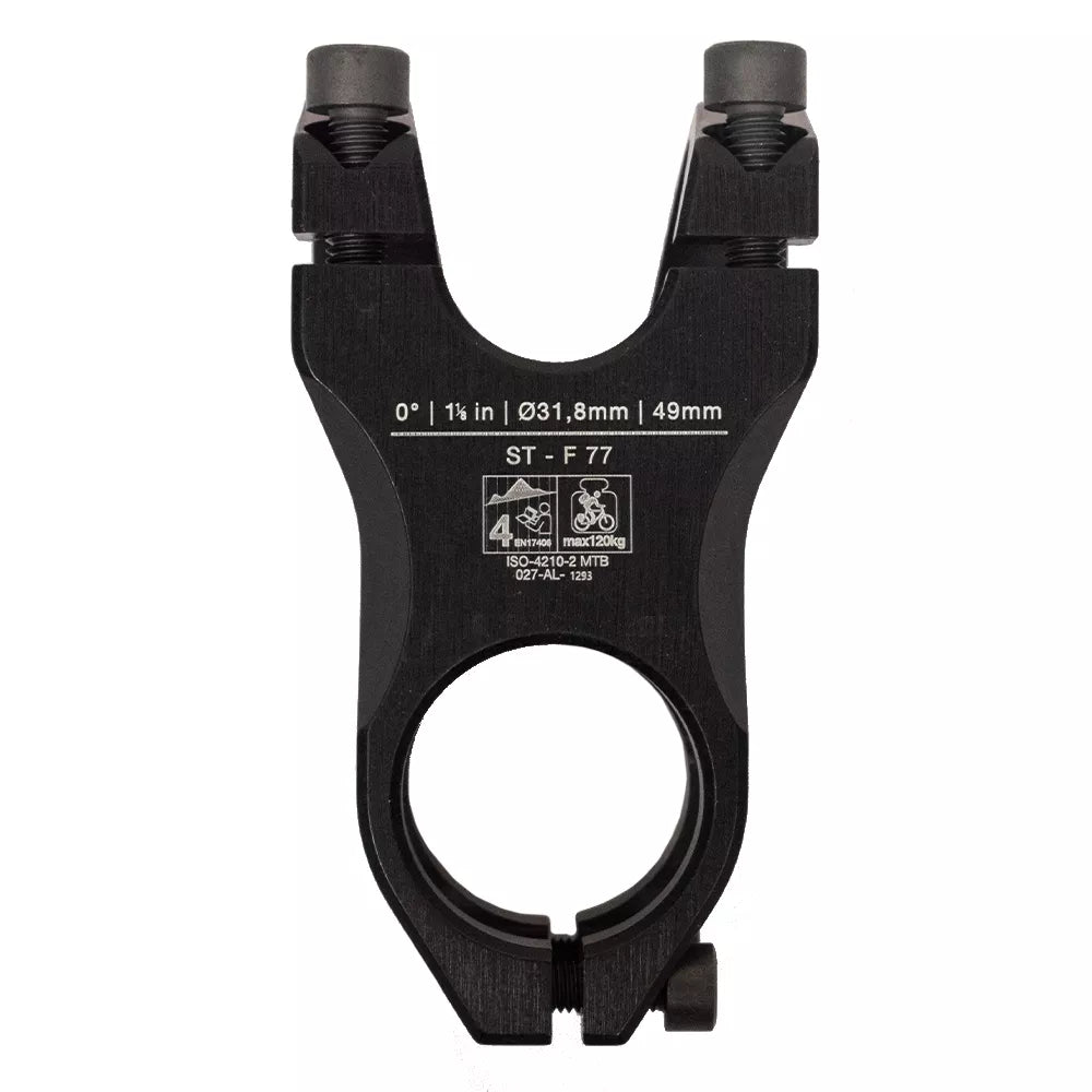Vairo iškyša XLC X SuperFit // 49 mm, 31.8 mm, 1 1/8" // aliuminė