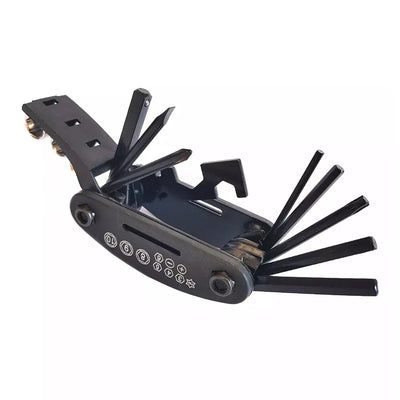 Įrankių komplektas Fischer // sulankstomas, 15 funkcijų