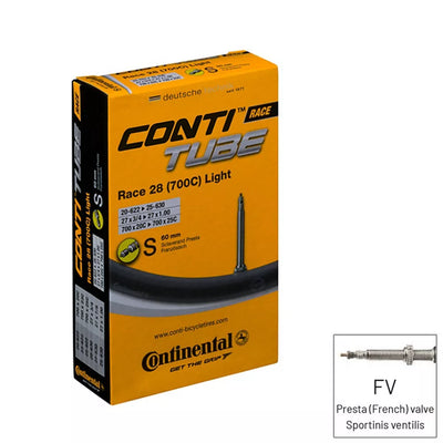 Kamera Continental RACE 28 Light // 700 x 18/25C (18/25 - 622), FV60 mm