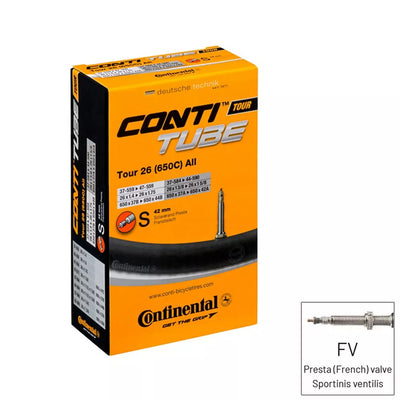 Kamera Continental TOUR 26 All // 26" x 1.40 / 1.75" (37/47 - 559), FV42 mm