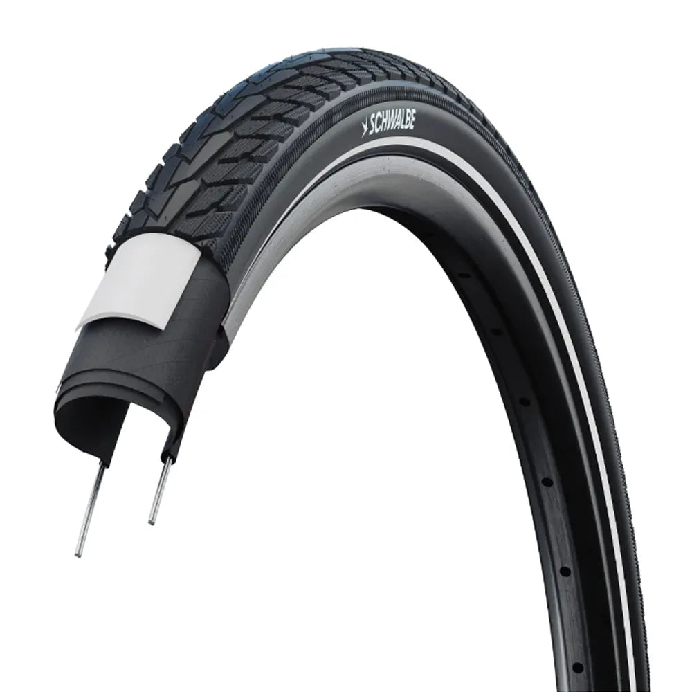 Padanga Schwalbe Motion Road Cruiser Plus 28" x 1.40" (37-622) // E-25, Reflex, kamerinė, nelankstoma, Green Compound