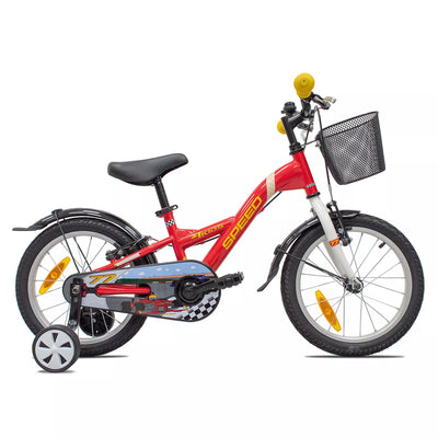 4KIDS Speed 16" // 1G, dydis 9.5" (24 cm) (raudona)