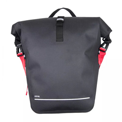Dviračio krepšys ant bagažinės Zefal Z Traveler S20 // 20 l (juodas, matinis)