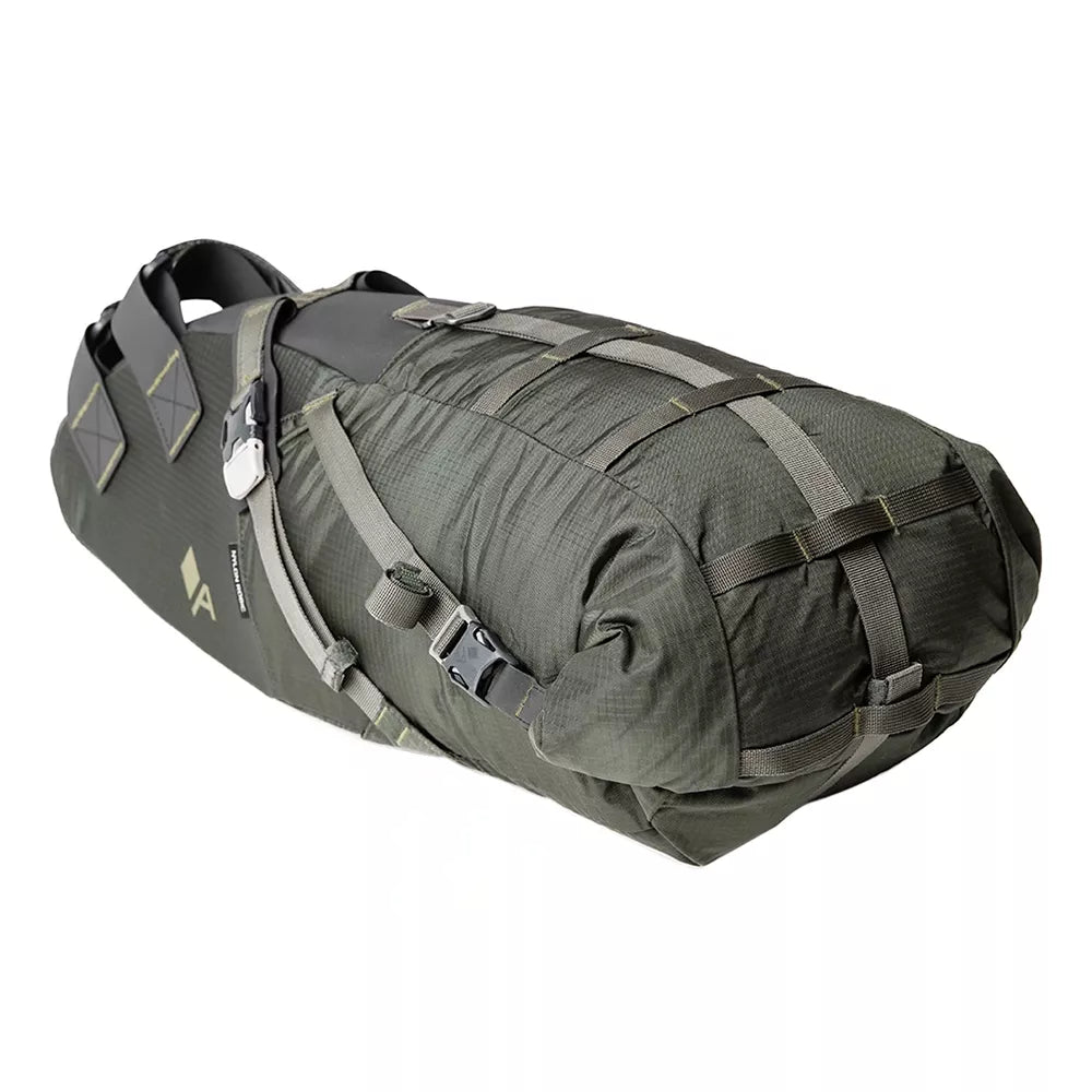 Dviračio krepšys ant balnelio stovo Acepac Saddle Bag MKIII // 16 l (pilkas/žalias)