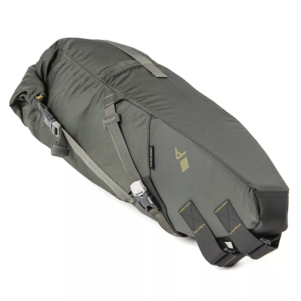 Dviračio krepšys ant balnelio stovo Acepac Saddle Bag MKIII // 16 l (pilkas/žalias)