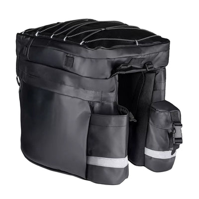 Dviračio krepšiai ant bagažinės FORCE Adventure // 35L (juodas)