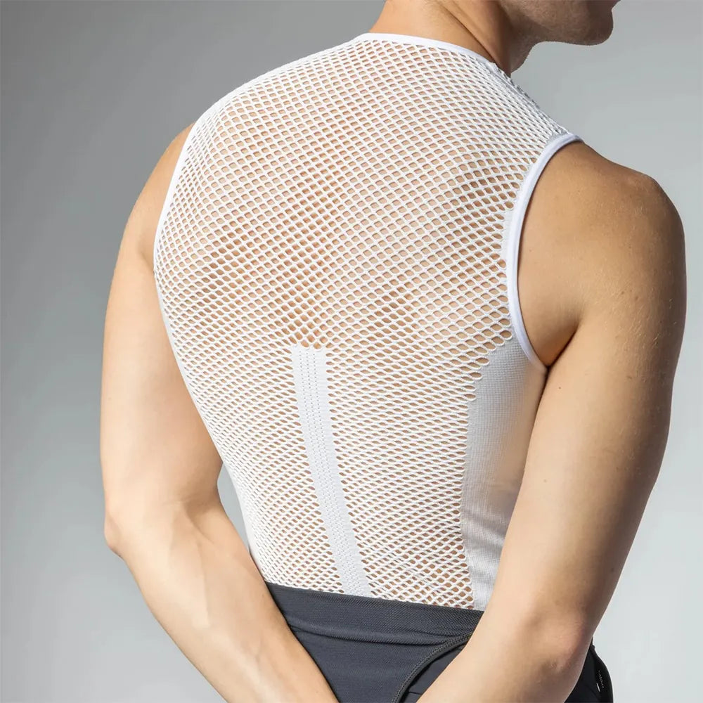 Apatiniai marškinėliai Alé Cycling Summer Mesh - S1 Summer // dydis: S/M, 18-30° temperatūrai (balta)