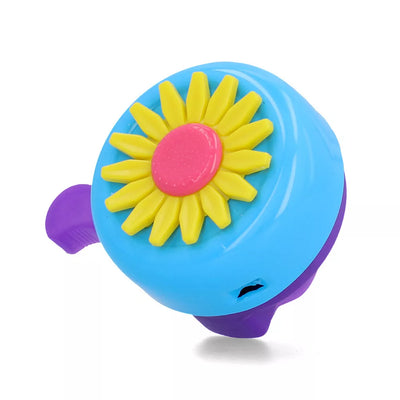 Dviračio skambutis FISCHER Blume // 80 mm (žydras)