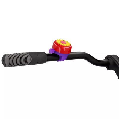 Dviračio skambutis FISCHER Blume // 80 mm (raudonas)