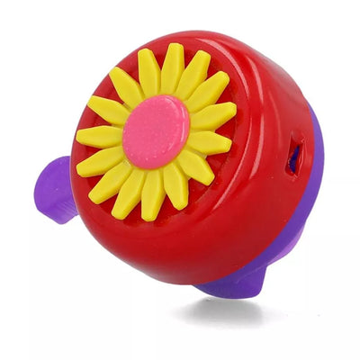 Dviračio skambutis FISCHER Blume // 80 mm (raudonas)