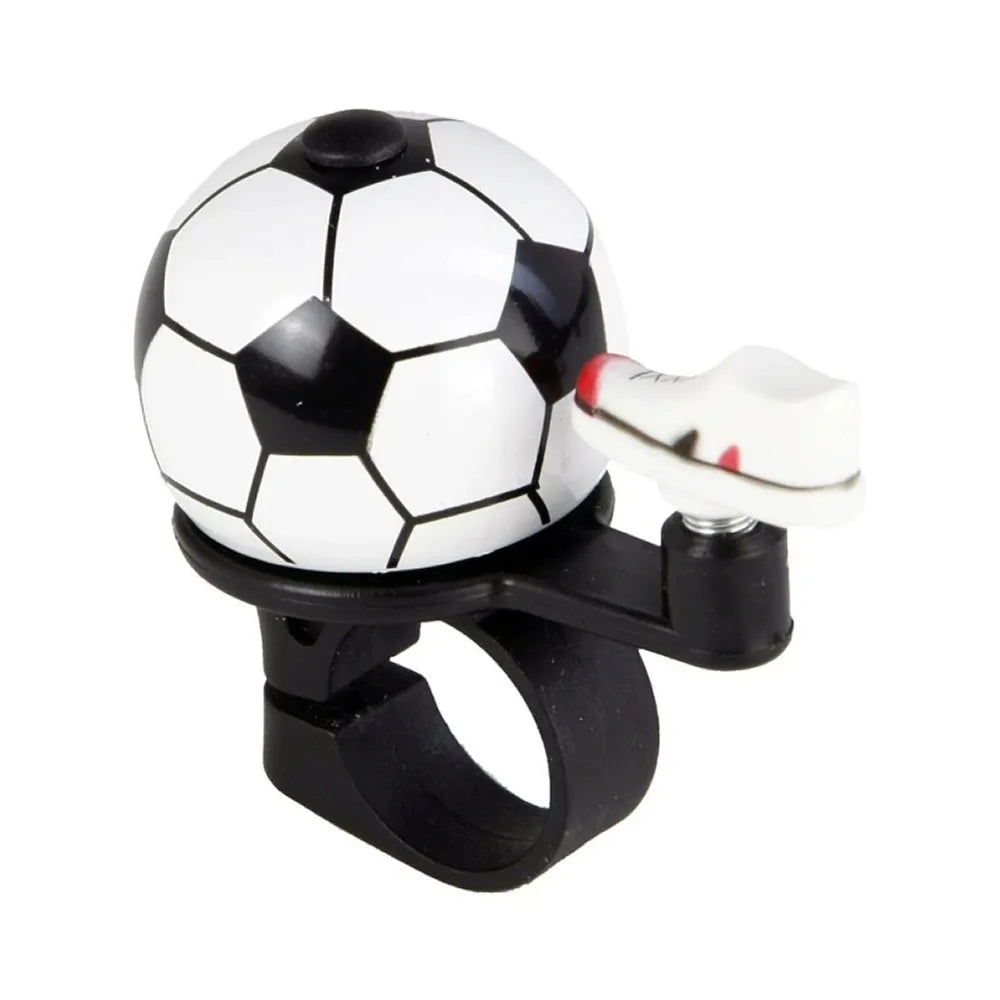 Dviračio skambutis Fischer Football (balta/juoda)