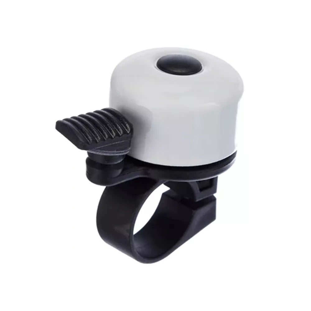 Dviračio skambutis FISCHER Mini // 22 mm (baltas)