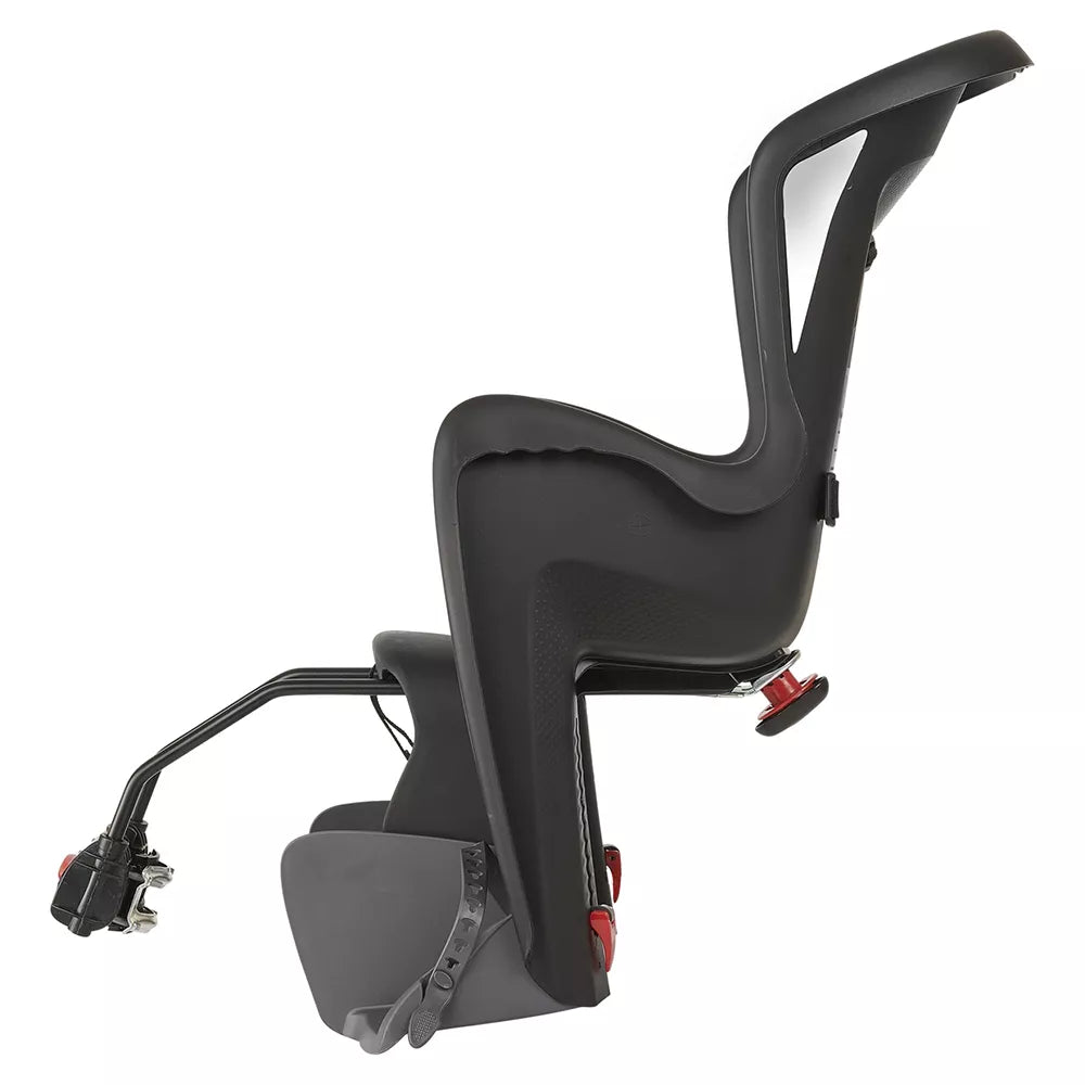 Dviračio kėdutė Polisport Bilby Maxi+FF // 26-29" dvir., ant rėmo (juoda)
