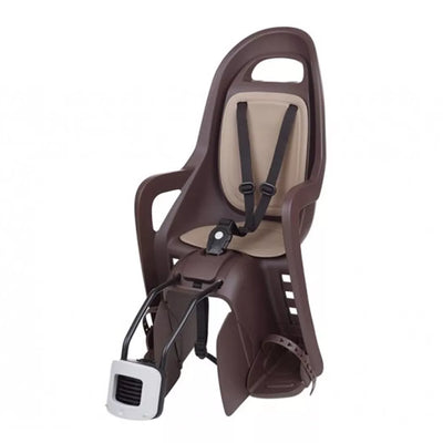 Dviračio kėdutė Polisport Groovy FF // 26-29" dvir., ant rėmo (ruda)